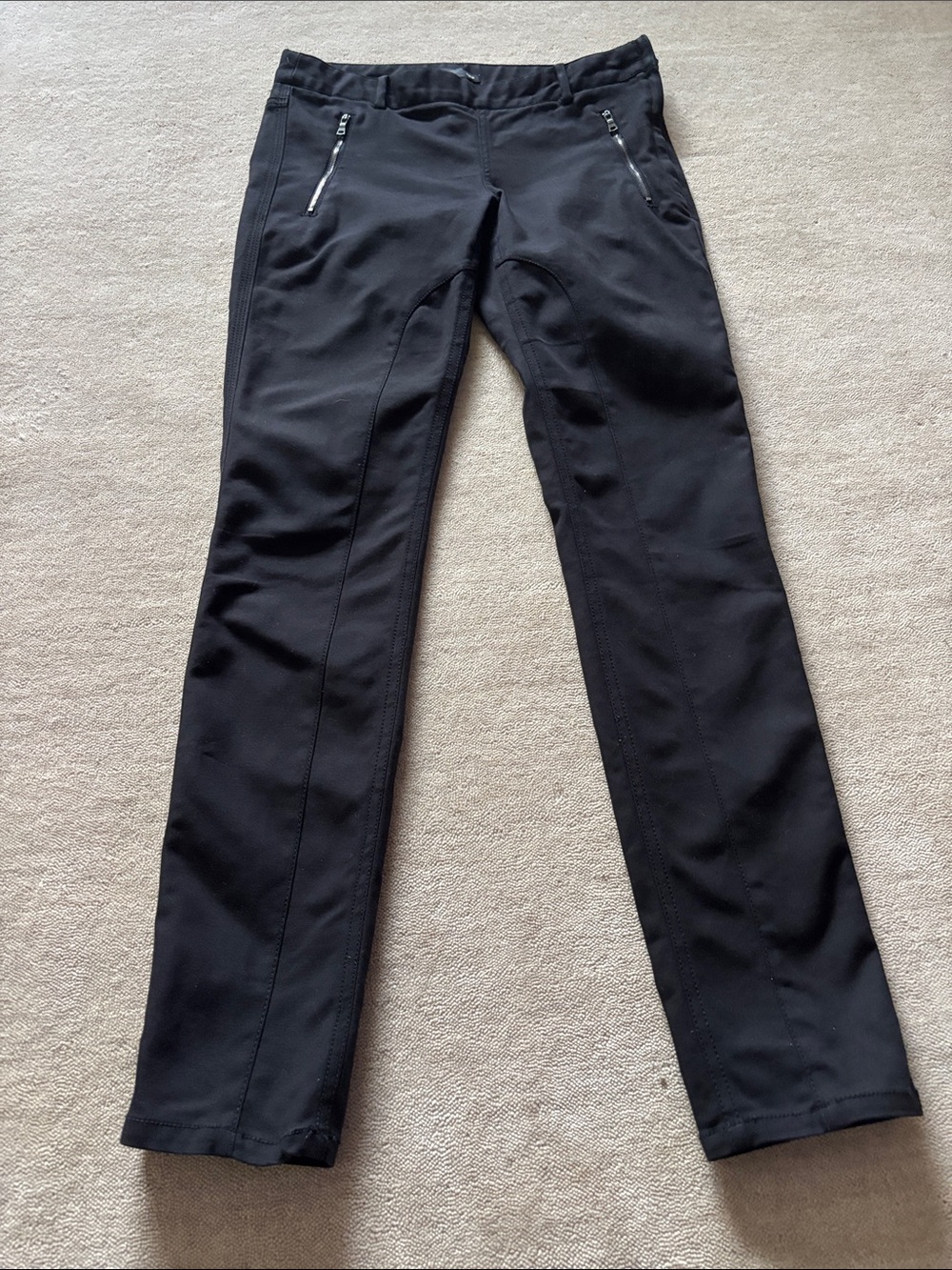 Club Monaco Black Women's Slim Tech slacks